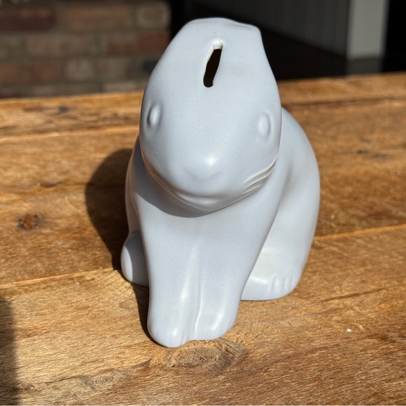 Pfaltzgraff Ceramic Bunny Coin Bank - Picture 3 of 8